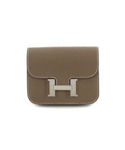 Hermes Constance Slim Bicolor Wallet  H082060Cc18