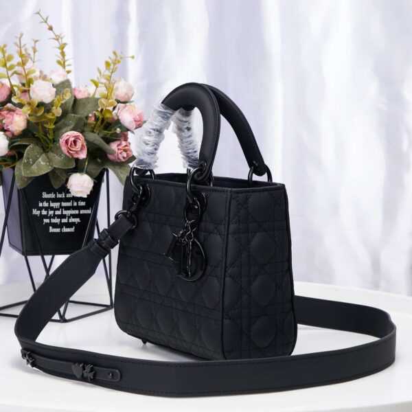 Dior Lady My Abcdior Black Bag 20Cm M0538Sloi_M989 - Image 3