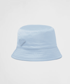 Prada Renylon Bucket Hat Light Blue