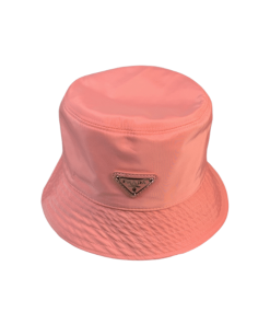 Prada Renylon Bucket Hat Sliver Pink