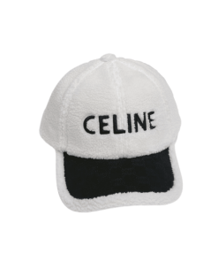 Celine Autumn And Winter Hat Black And White