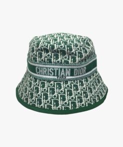 Dior Oblique Bucket Hat Green