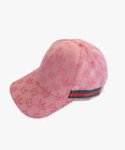 Gucci X Adidas Baseball Cap Hat Pink