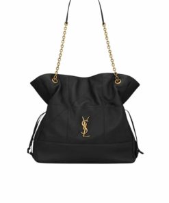 Saint Laurent Jamie 4.3 Shopping In Lambskin Black 34Cm 809824Aab321000