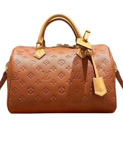 Louis Vuitton Speedy Soft Bag Monogram Brown 30Cm