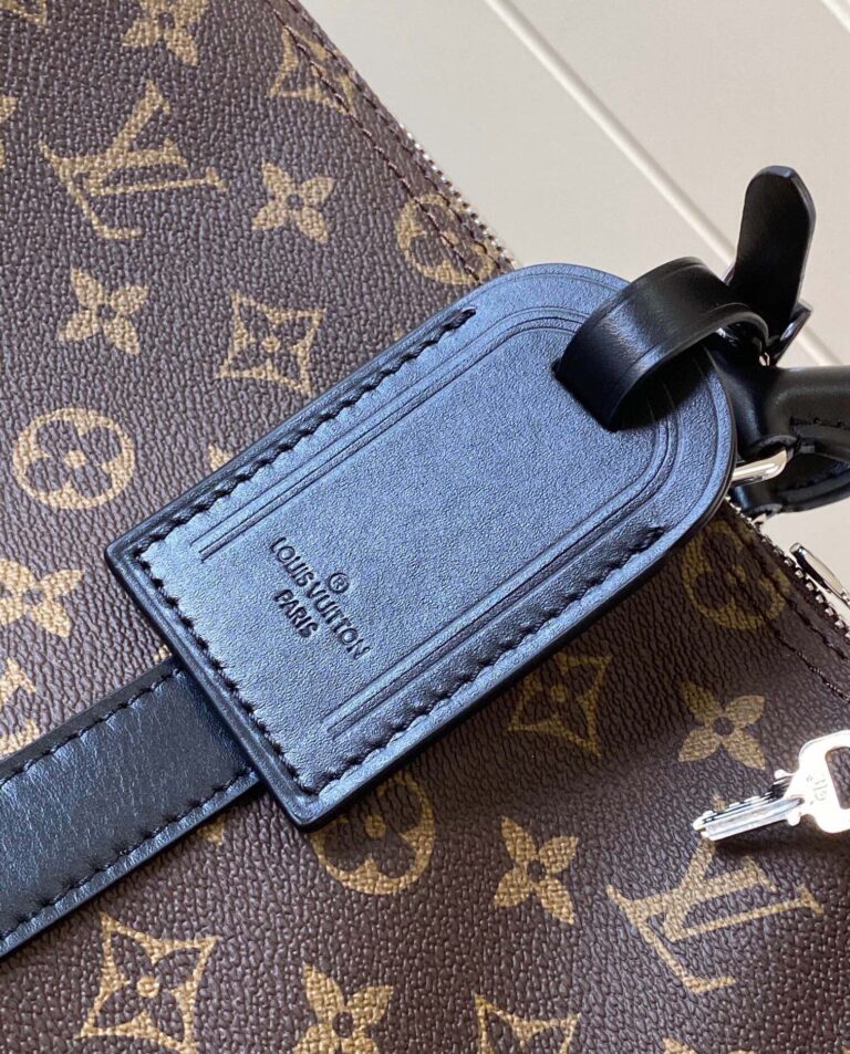 Louis Vuitton Keepall Bandouli?re 55 Monogram Macassar M56714 - Image 6