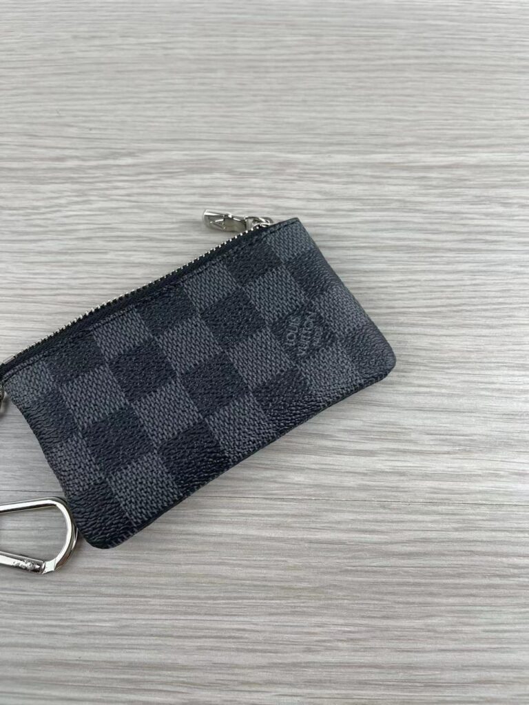 Louis Vuitton Damier Graphite Key Pouch M62650 - Image 2