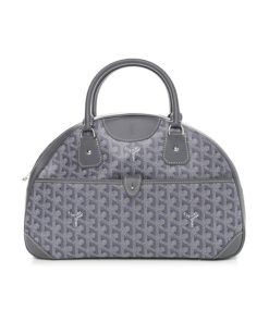 Goyard Saint Jeanne Bag Coated Canvas Grey 27Cm