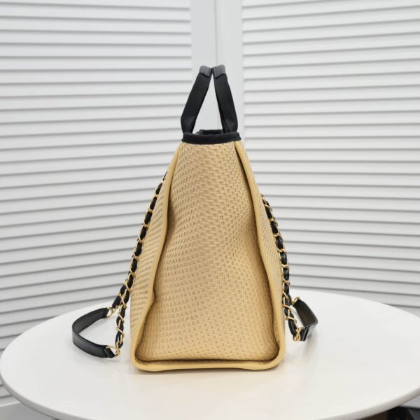 Chanel Deauville Large Shopping Tote 38Cm - Image 9