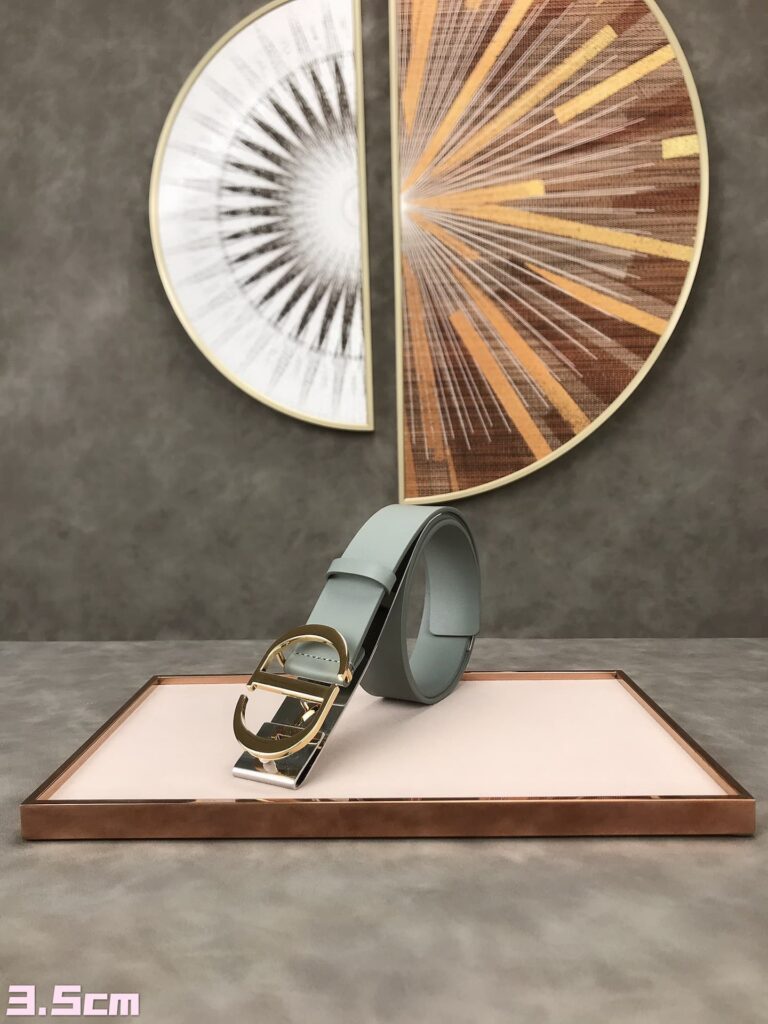 Dior 30 Montaigne Leather Belt Mint 3.5Cm - Image 4