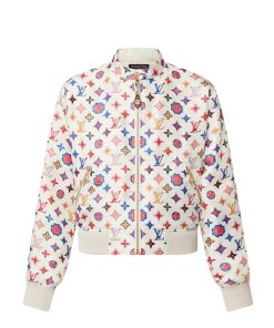 Louis Vuitton Reversible Monogram Bomber Jacket 1Agslr
