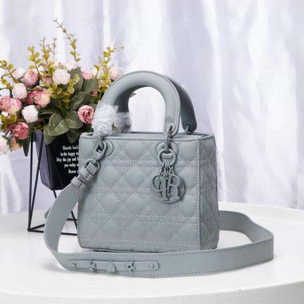 Dior Lady My Abcdior Gray Bag 20Cm  M0538Iloi_M41G - Image 2