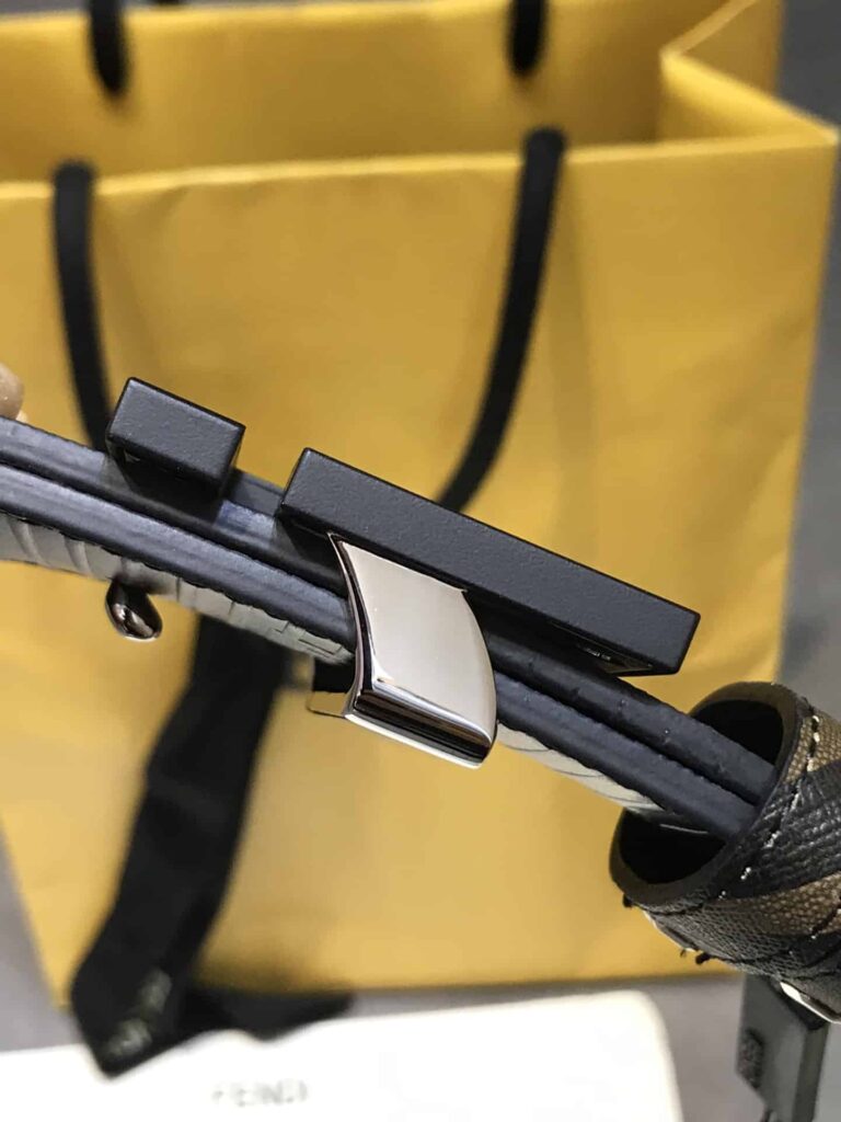 Fendi Reversible Ff Leather Belt Brown 40Mm - Image 10