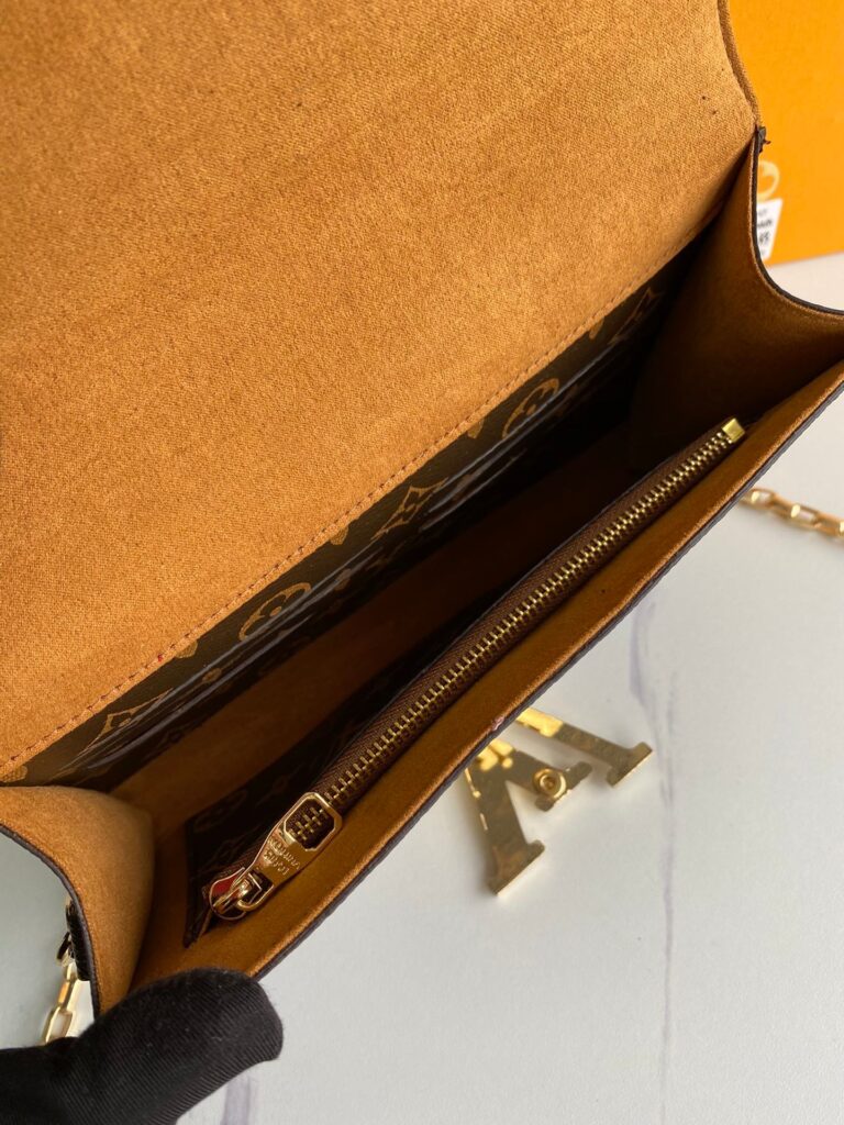 Louis Vuitton Monogram Messenger 23Cm Brown Wallet - Image 5