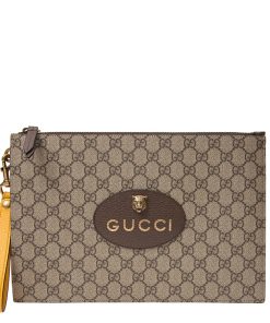 Gucci Neo Vintage Supreme Pouch Neo 30.5Cm Begie 473956 K9Got 8861