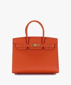 Hermes Birkin Epsom Sellier Terre Battue Gold Hardware 30Cm