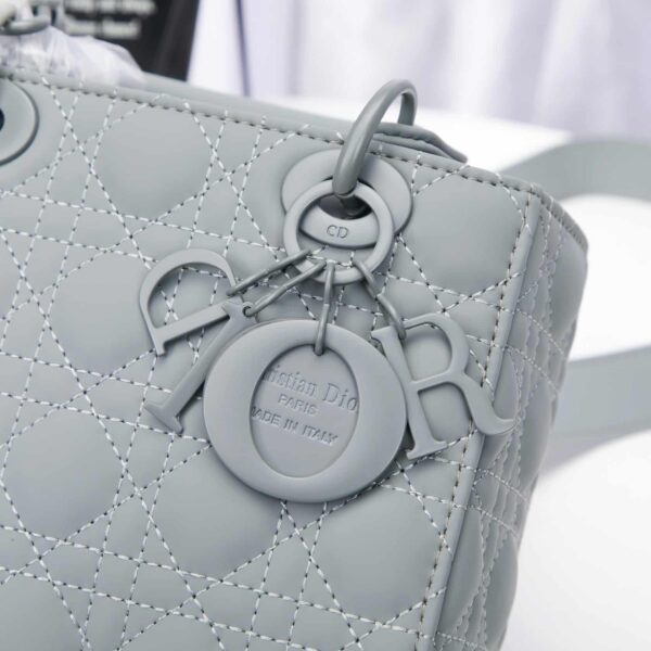 Dior Lady My Abcdior Gray Bag 20Cm  M0538Iloi_M41G - Image 5