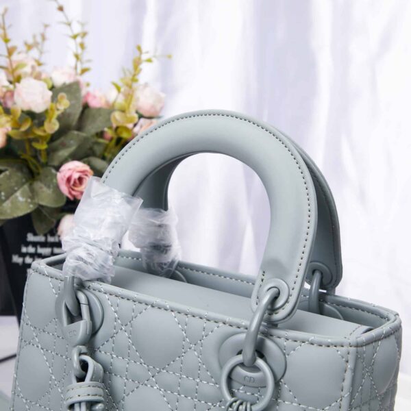 Dior Lady My Abcdior Gray Bag 20Cm  M0538Iloi_M41G - Image 4