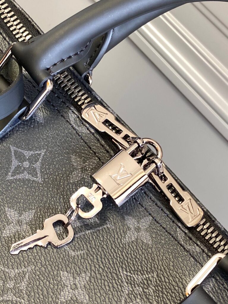 Louis Vuitton Keepall Bandoulière 50 Monogram Eclipse M40605 - Image 2