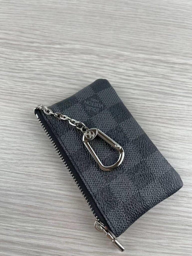 Louis Vuitton Damier Graphite Key Pouch M62650 - Image 3