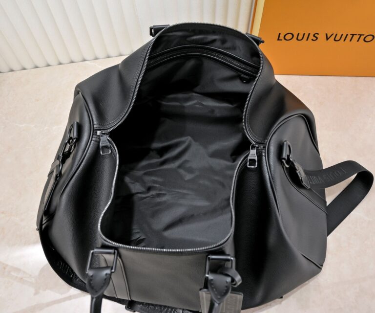 Louis Vuitton Keepall Bandouli?re 50 Black M21420 - Image 8