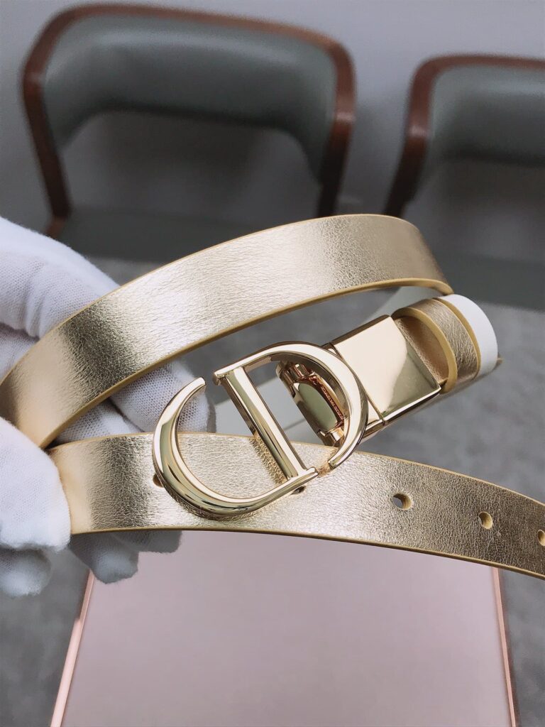 Dior 30 Montaigne Reversible Belt White 2Cm B0178Uwgb M01E - Image 7