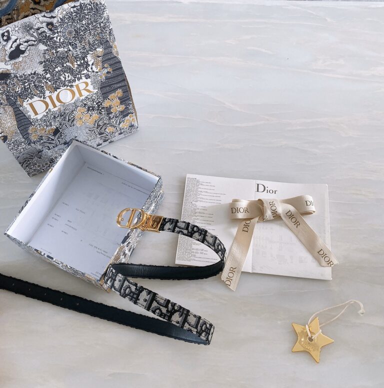 Dior Women'S Saddle Belt Black 2Cm B0042Ctzq M928 - Image 5