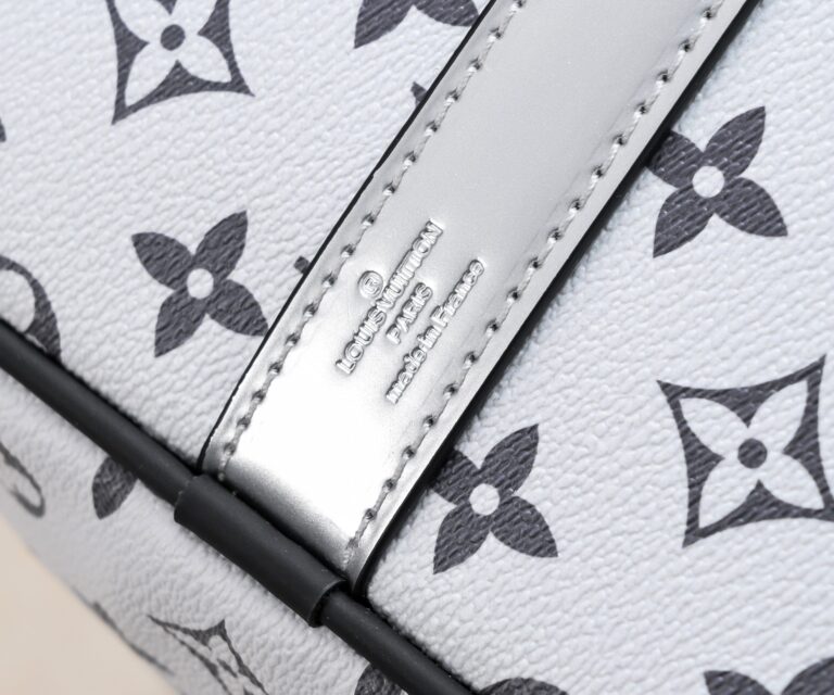 Louis Vuitton Keeppall Bandouliere Monogram Eclipse Outdoor Split 50 M43412 - Image 7