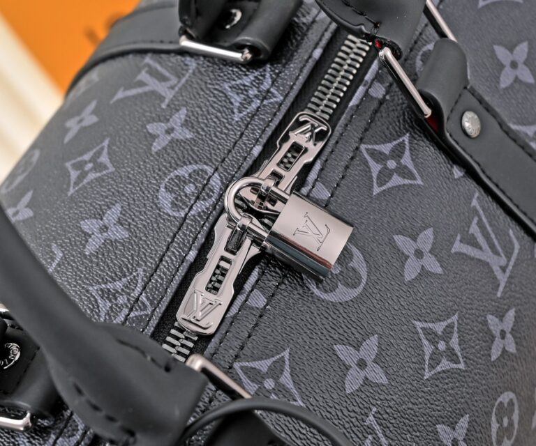 Louis Vuitton Keeppall Bandouliere Monogram Eclipse Outdoor Split 50 M43412 - Image 5