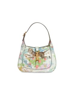 Gucci Tiger Jackie 1961 Small Off White Leather 636709 Utiac 9270