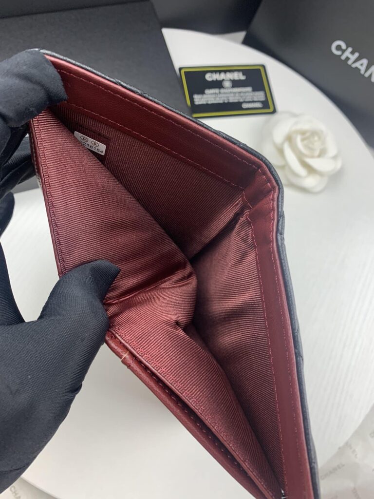 Chanel Black Quilted Lambskin Classic Long Flap Wallet 19.5Cm - Image 8