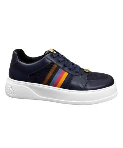 Gucci Sneaker Multicolor Side Bands Navy Blue
