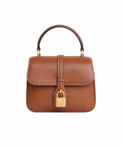 Celine Mini Tabou In Smooth Calfskin Tan 17Cm 10L343Fb6 04Lu