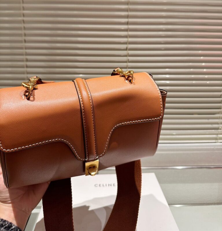 Celine Teen Soft 16 In Smooth Calfskin Tan 24Cm 196853Cr4 04Lu - Image 7