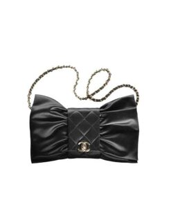 Chanel Clutch Bag Black 25Cm As4098 B13245 94305