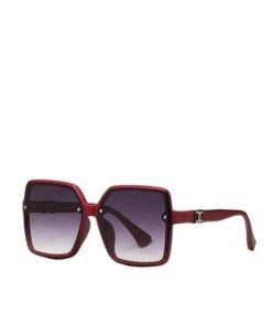 Chanel Square Red Sunglasses