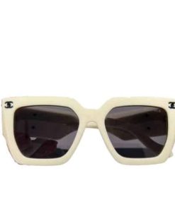 Chanel Vintage White Sunglasses