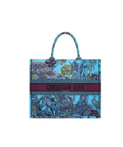 Dior Large Dior Book Tote Celestial Blue Multicolor 41Cm M1286Zeupm259