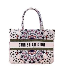 Dior Large Book Tote White 36Cm