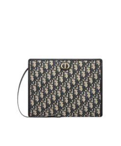 Dior Medium 30 Montaigne Pouch Blue 21Cm S2107Utzqm928