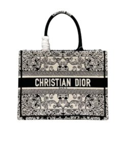 Dior Medium Dior Book Tote Black 36Cm