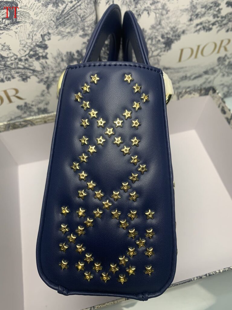 Dior Mini Lady Dior Lucky Star Bag Black 17Cm - Image 2