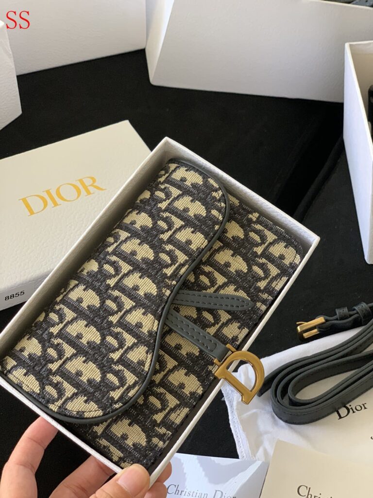 Dior Saddle Belt Pouch Blue 17Cm S5619Ctzqm928 - Image 5