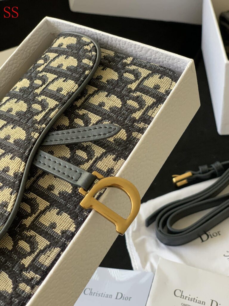 Dior Saddle Belt Pouch Blue 17Cm S5619Ctzqm928 - Image 6