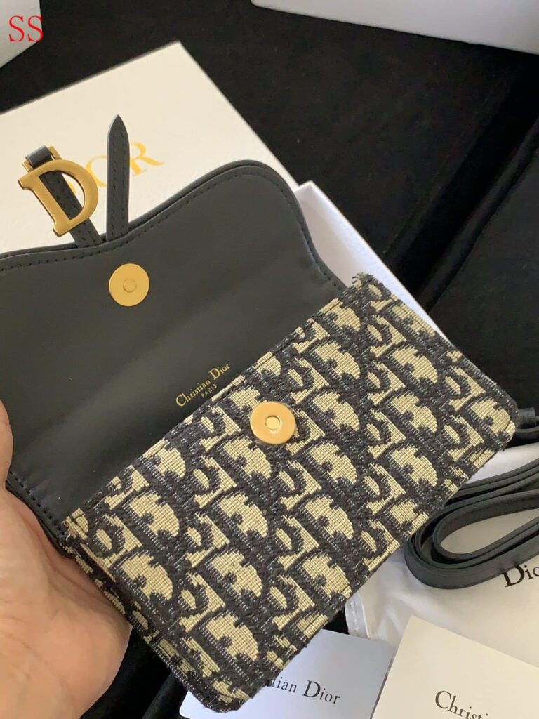 Dior Saddle Belt Pouch Blue 17Cm S5619Ctzqm928 - Image 9