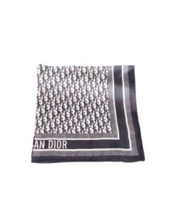 Dior Oblique Diortwin 70 Square Scarf Gray 15Dob070I600C810