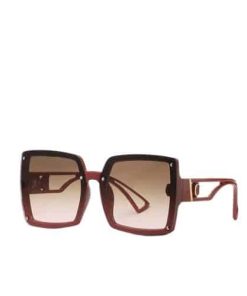  Dior Sunglasses Retro Large Frame Brown