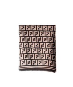 Fendi Ff Monogram Scarf Brown