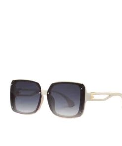 Fendi Gradient White Square Sunglasses