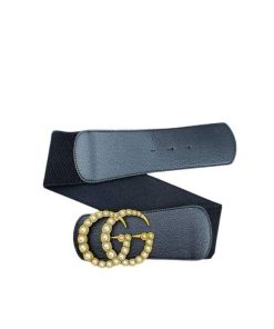 Gucci Belt With Pearl Double G